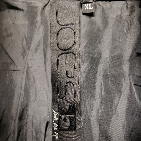 SOLD Mens JOES JEANS Genuine Leather Jacket.Blk.XL - Picture 6 of 7